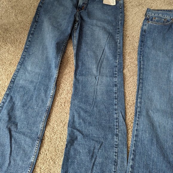 TWO - 2 - pairs of NEW unworn Lucky bootcut/flare jeans - Picture 5 of 6